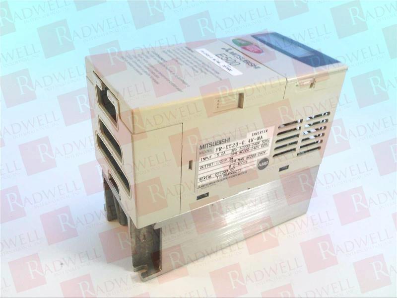 FR-E520-0.4K-NA by MITSUBISHI - Buy or Repair at Radwell - Radwell.com