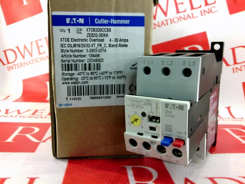 EATON CORPORATION XTOE020CCSS