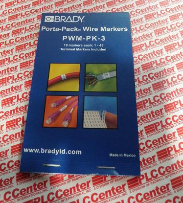 BRADY PWM-PK-3