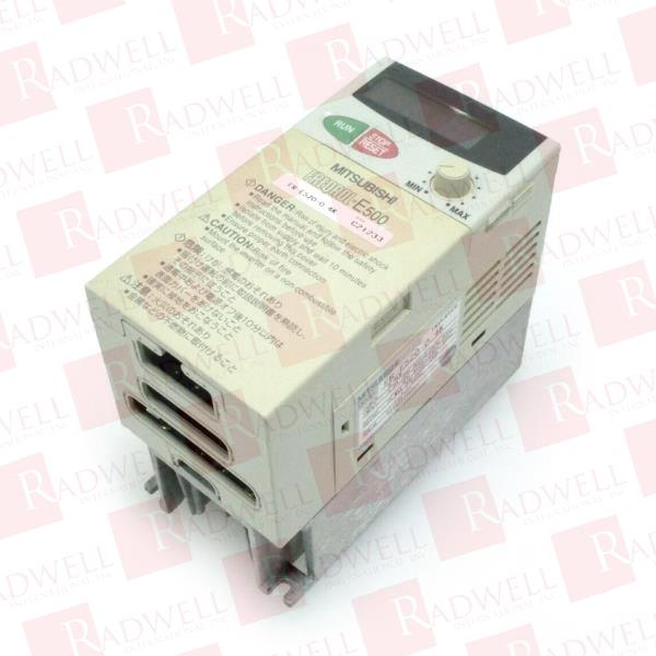 FR-E520-0.4K by MITSUBISHI - Buy or Repair at Radwell - Radwell.com