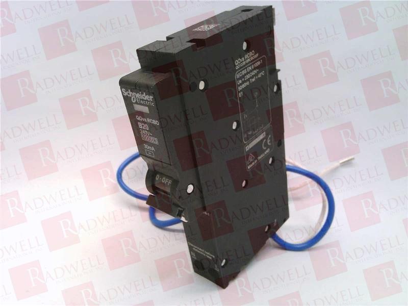 SCHNEIDER ELECTRIC QO120B10RCBO30F