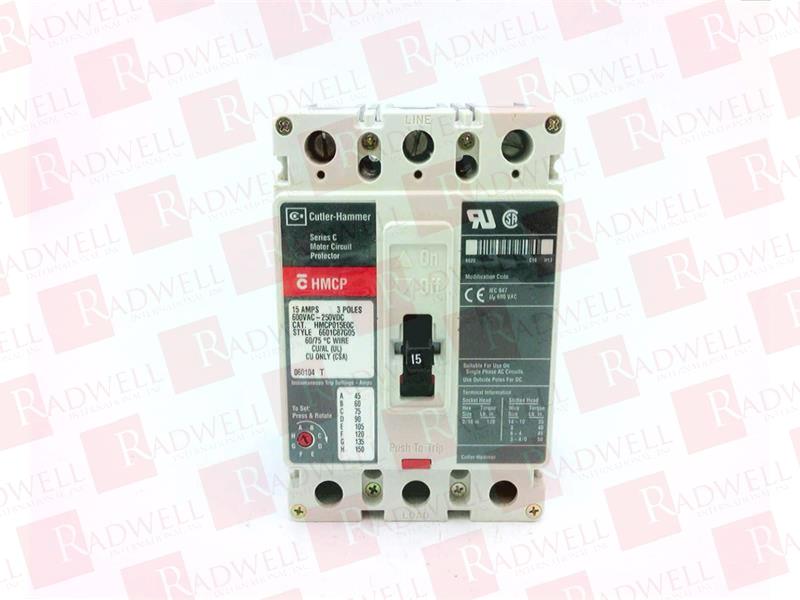 EATON CORPORATION HMCP015E0C