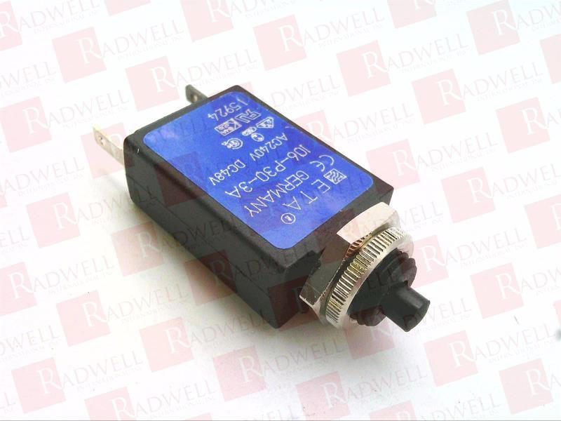 E-T-A CIRCUIT BREAKERS 106-P30 3A