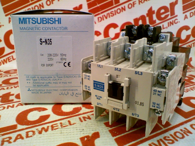Mitsubishi Magnetic Contactor Used TYPE S-K12 Warranty 100V Coil 