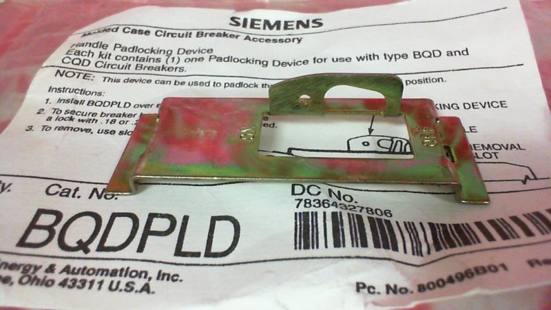 SIEMENS BQDPLD