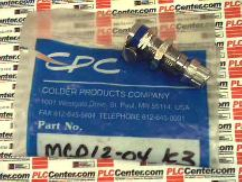 DOVER CORPORATION MCD12-04-K3