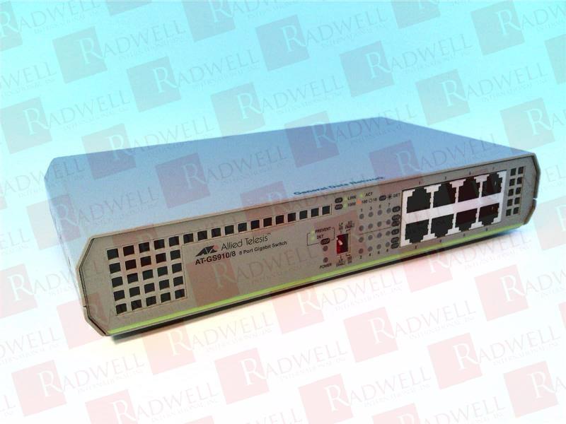 AT-GS910/8-10 by ALLIED TELESIS - Buy Or Repair - Radwell.com