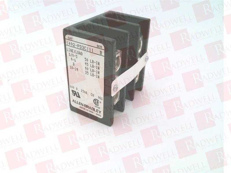 ALLEN BRADLEY 1492-PD3C111