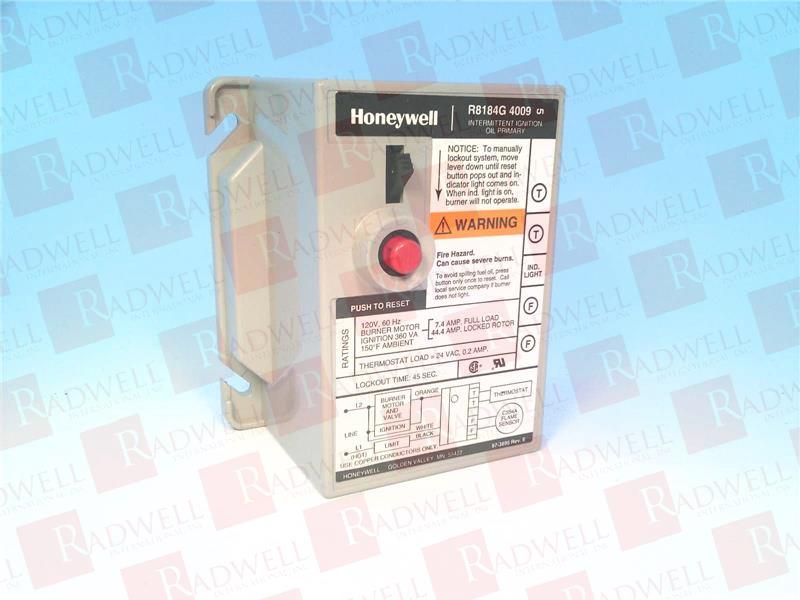 R8184G-4009 by HONEYWELL - Buy Or Repair - Radwell.ca