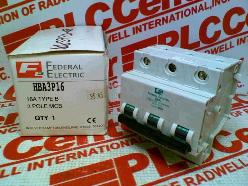 FEDERAL ELECTRIC HBA3P16