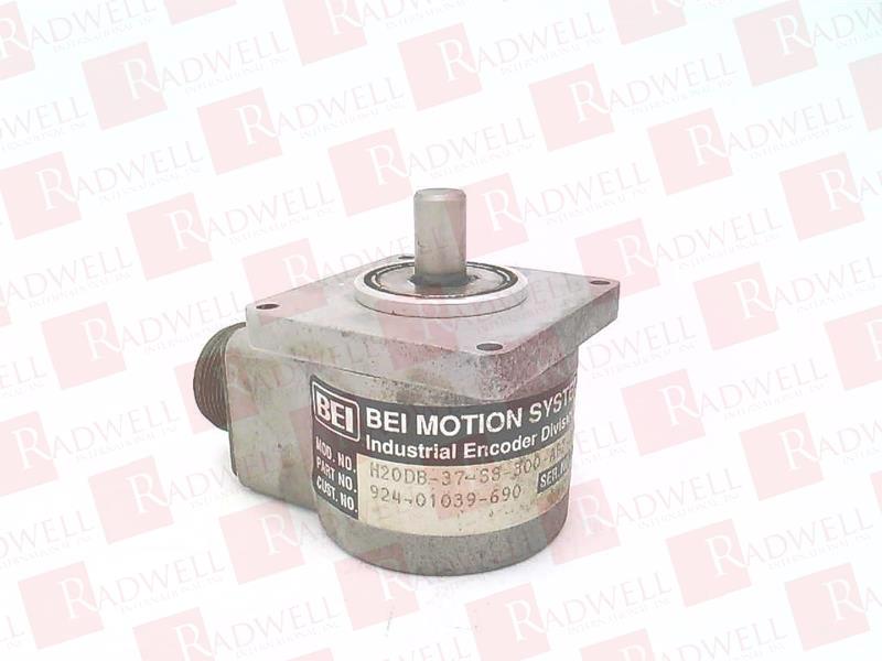 BEI SENSORS H20DB-37-SS-300-ABZ-3904R-SM16-12V