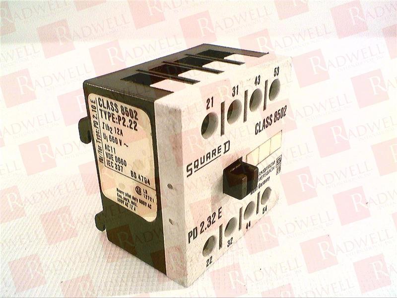 SCHNEIDER ELECTRIC 8502-P2.22