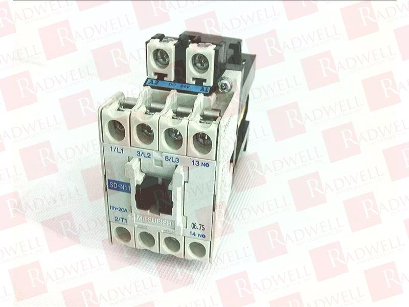 1PC New Mitsubishi SD-N11 24VDC Magnetic Contactor 