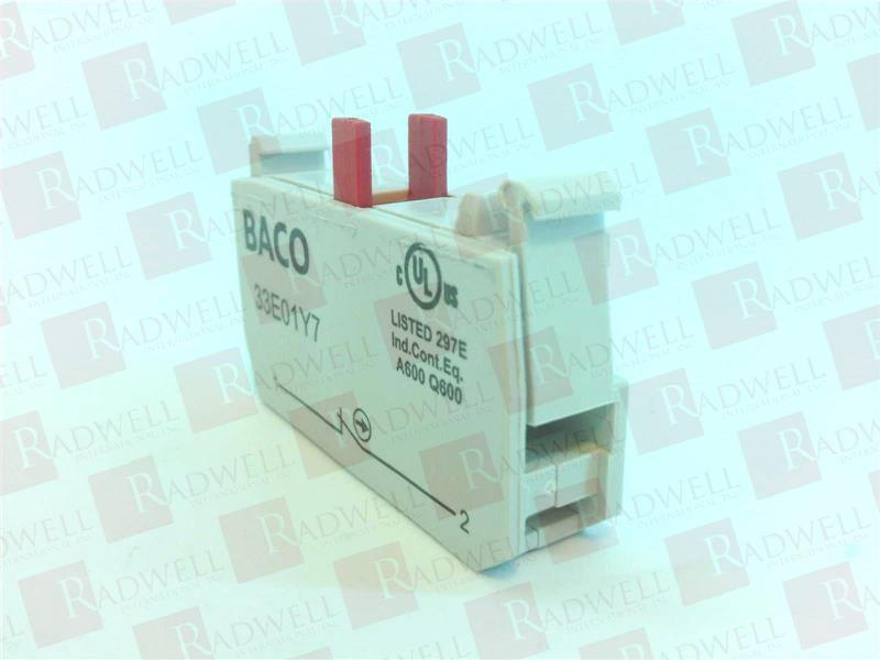 BACO CONTROLS 33E01Y7