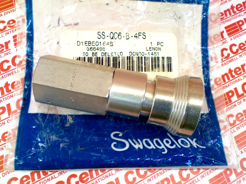 SS-QC6-B-4FS Connector/Terminal/Pin By SWAGELOK