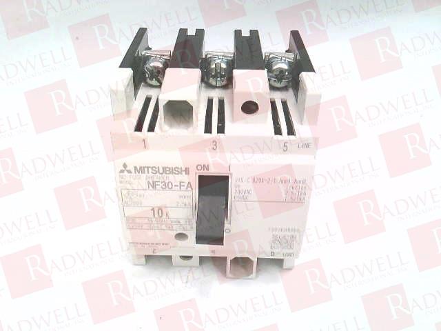 NF30-FA-3P-10A by MITSUBISHI - Buy or Repair at Radwell - Radwell.com