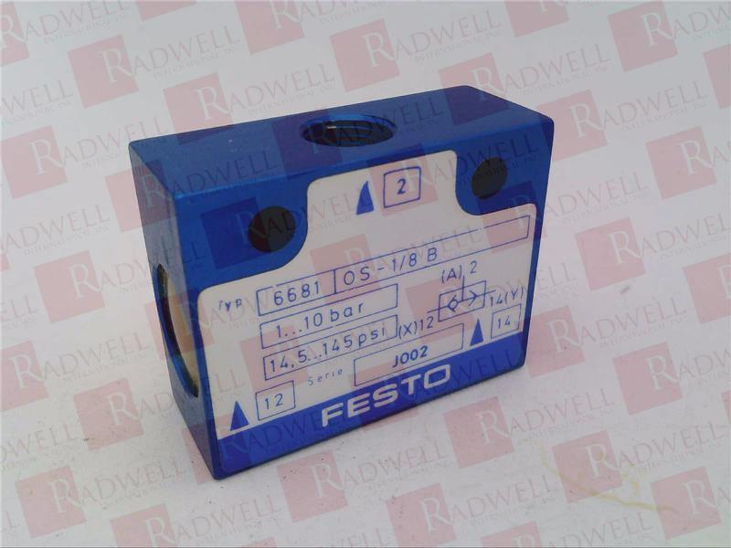 Os 18 B Por Festo Electric Compre O Repare En Radwell