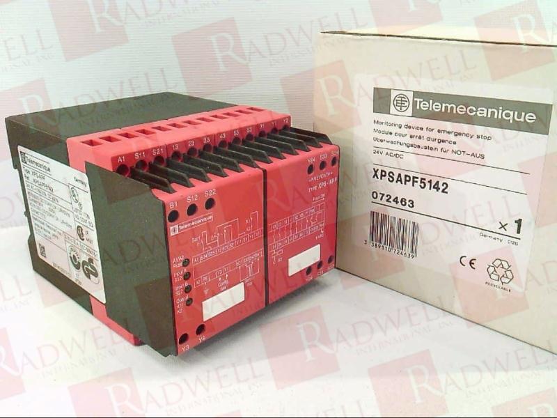 TELEMECANIQUE XPS-APF5142 SAFETY RELAY 155V #149661 