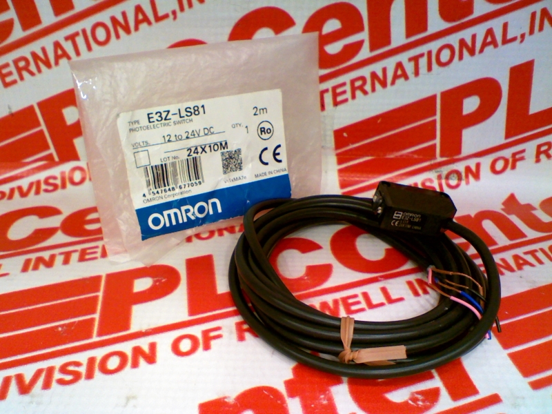 E3z-ls81 2m Photoelectric By Omron