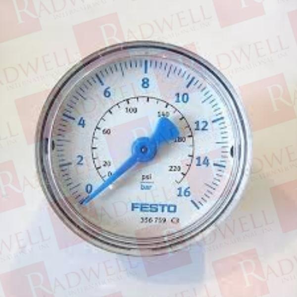 Details about   New Festo Pressure Guage Model-25074    13937ELL