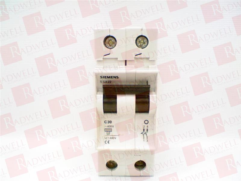 Siemens Miniature Circuit Breaker 2Pole 30a 30 Amp NEW 5SX2 230-7 