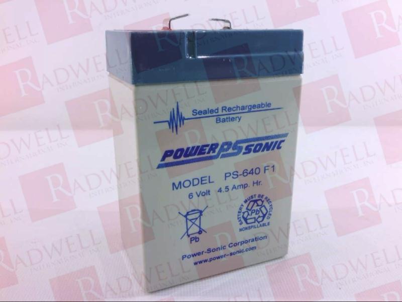 Ps 640f1 Battery By Power Sonic