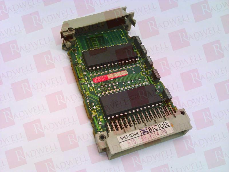 SIEMENS 6FX1126-0BP02