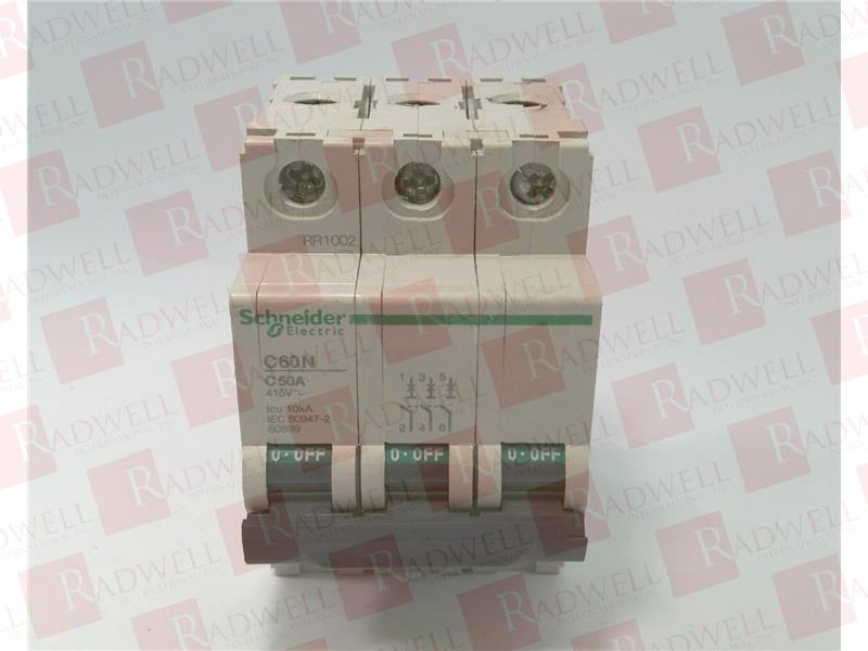 SCHNEIDER ELECTRIC C60N-3P-50A