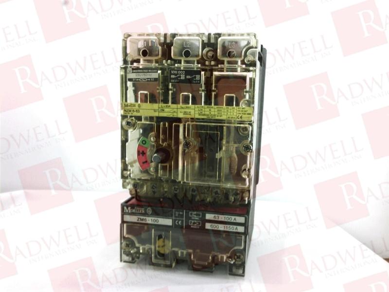 EATON CORPORATION NZM6-63/ZM6-100