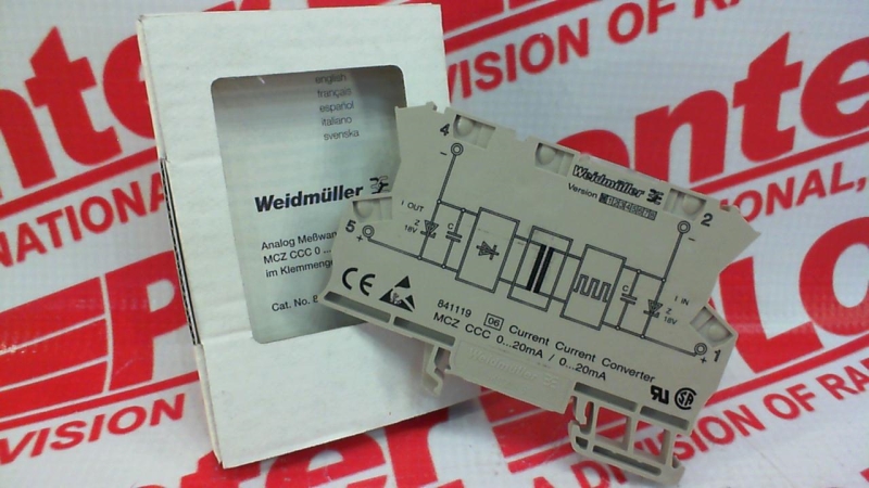 WEIDMULLER MCZCCC020MA020MA