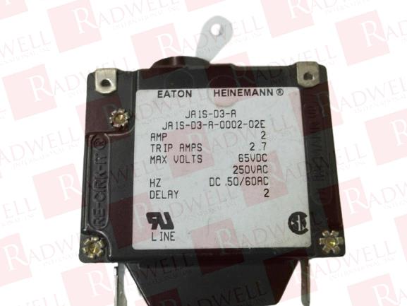 EATON CORPORATION JA1S-D3-A-0002-02E