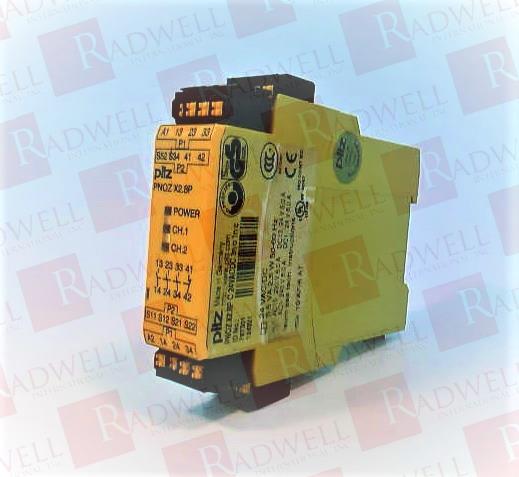 PNOZ X2.8P C 24VACDC 3N/O 1N/C Safety Relay by PILZ