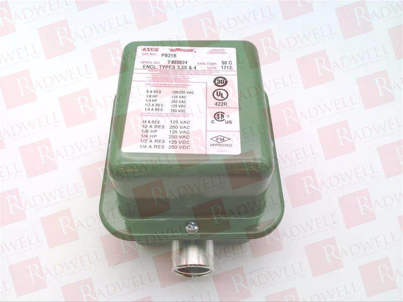 PB21B Pressure Switch by ASCO