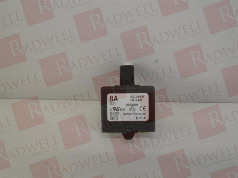 E-T-A CIRCUIT BREAKERS 1658-G21-00-S83-055809-8A