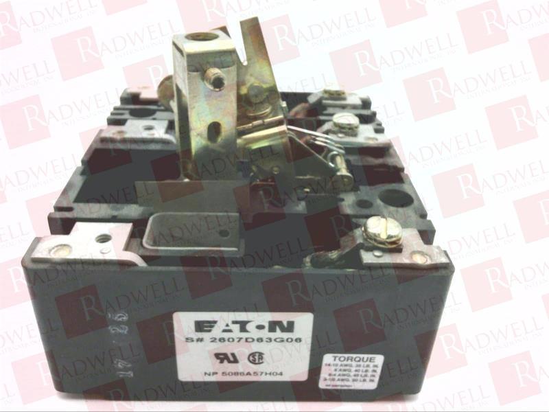 EATON CORPORATION 2607D63G06