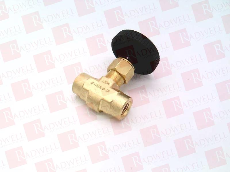 4F-V6LN-B-GR Needle Valve By PARKER