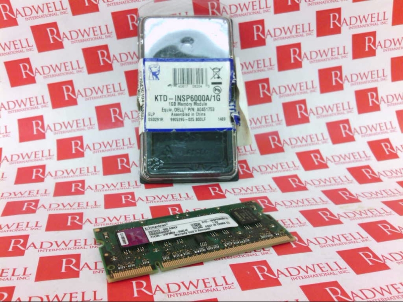 KTD-INSP6000B/1G by KINGSTON TECHNOLOGY - Buy Or Repair - Radwell.ca