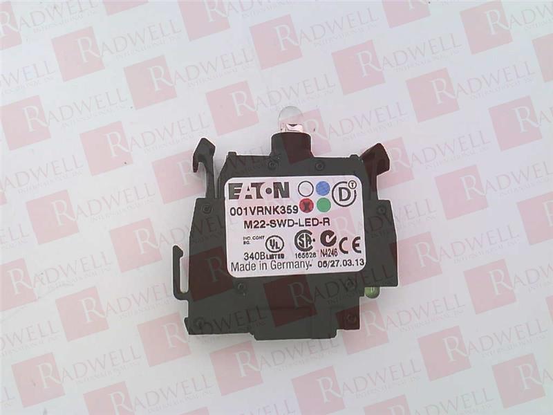 EATON CORPORATION M22-SWD-LED-R