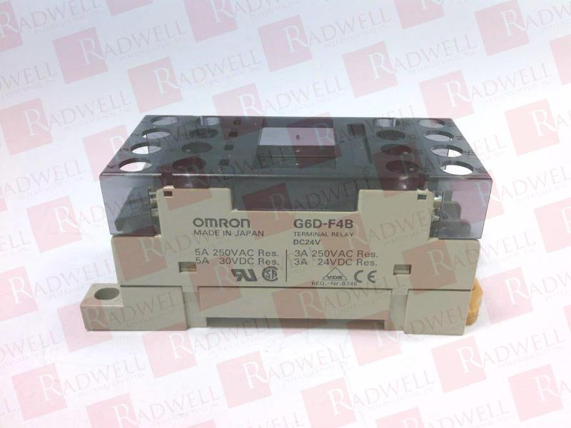 G6d F4b Dc24 Relay Socket By Omron