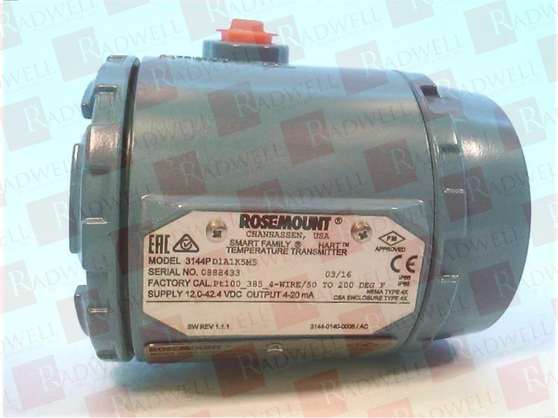 Rosemount 3144P Temperature Transmitter