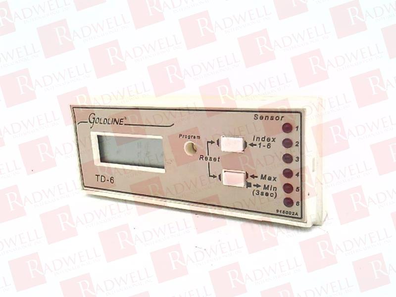 GOLDLINE CONTROLS TD-6