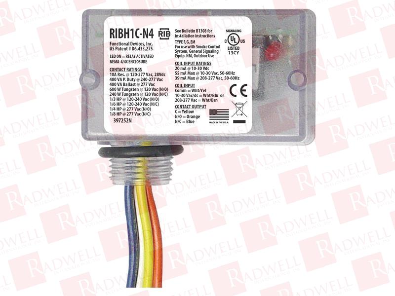 FUNCTIONAL DEVICES RIBH1C-N4