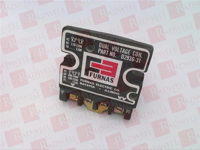 NEW IN BOX FURNAS COIL D02936031 