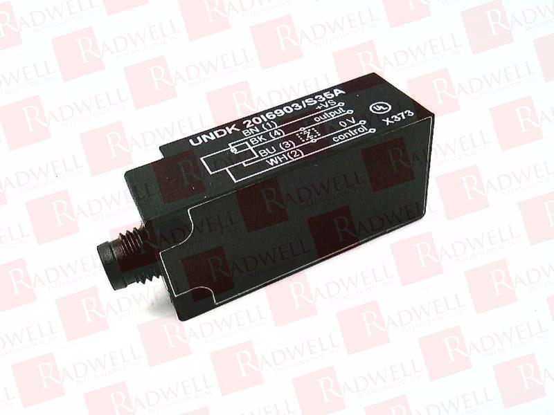 UNDK 20I6903/S35A by BAUMER ELECTRIC Buy or Repair at Radwell 