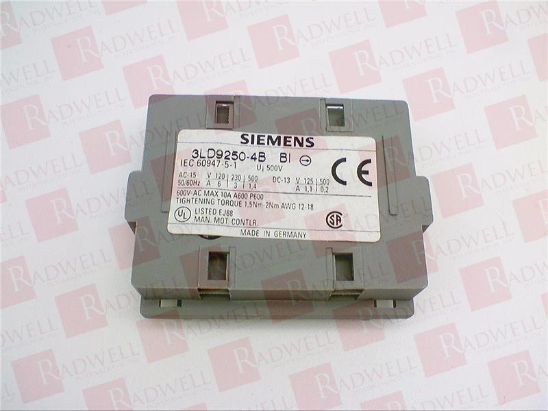 SIEMENS 3LD9250-4B