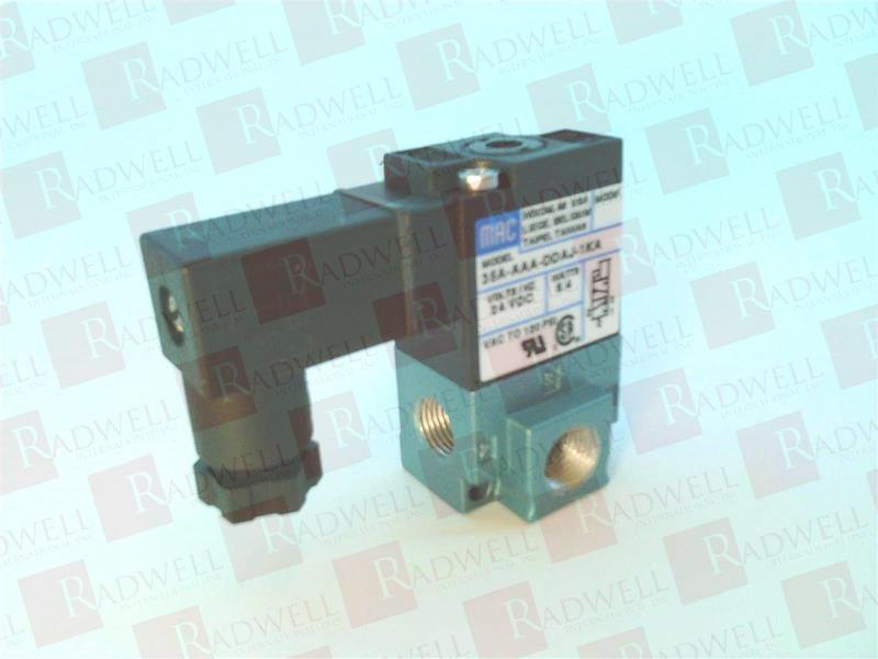 MAC VALVES INC 35A-AAA-DDAJ-1KA