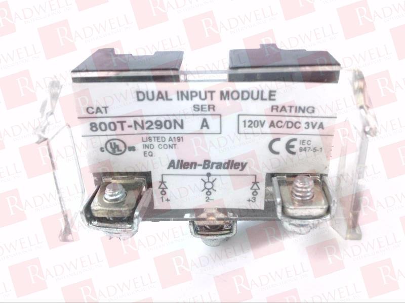 ALLEN BRADLEY 800T-N290N