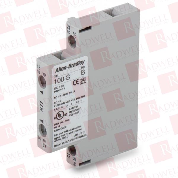 Allen Bradley Contactor 100-C30*00 Series C 690V 65 Amp 100-S