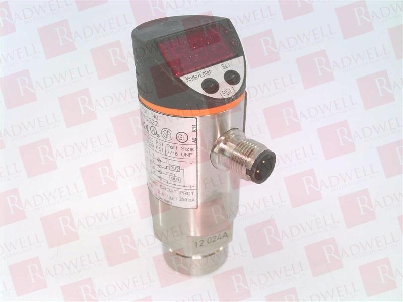 EFECTOR PN-100PSBU76-QFPKG/US//V-PN7322