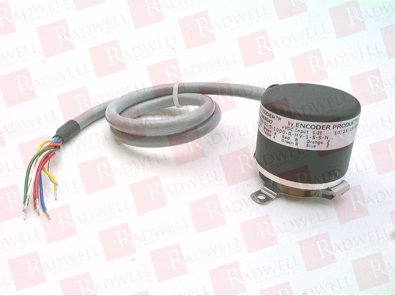 ENCODER PRODUCTS 755A-01-S-1000-R-HV-1-S-S-N